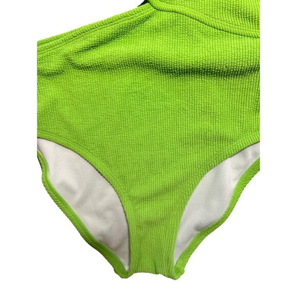 Brand New Michael Michael Kors Women's Size 10 Green Apple One Piece Swimsuit - Picture 12 of 16